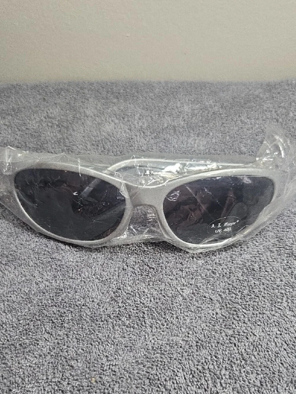 NWT A.J. Morgan Sport Wrap Sunglasses Bundle - Set of 3 (Silver, Red, Black)
